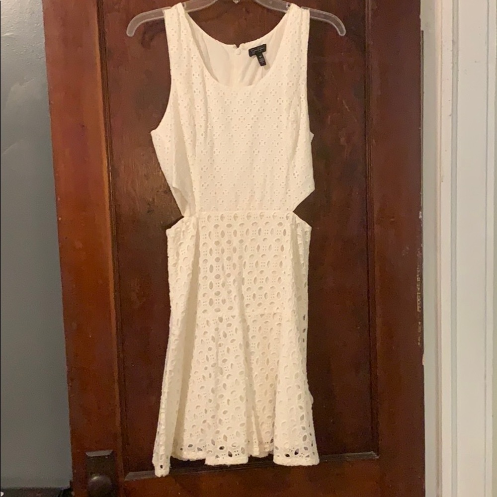 White Jessica Simpson dress